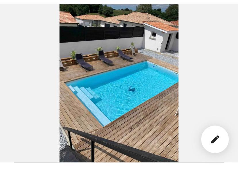 Maison Au Calme Avec Piscine Riviere-Saas-et-Gourby Экстерьер фото